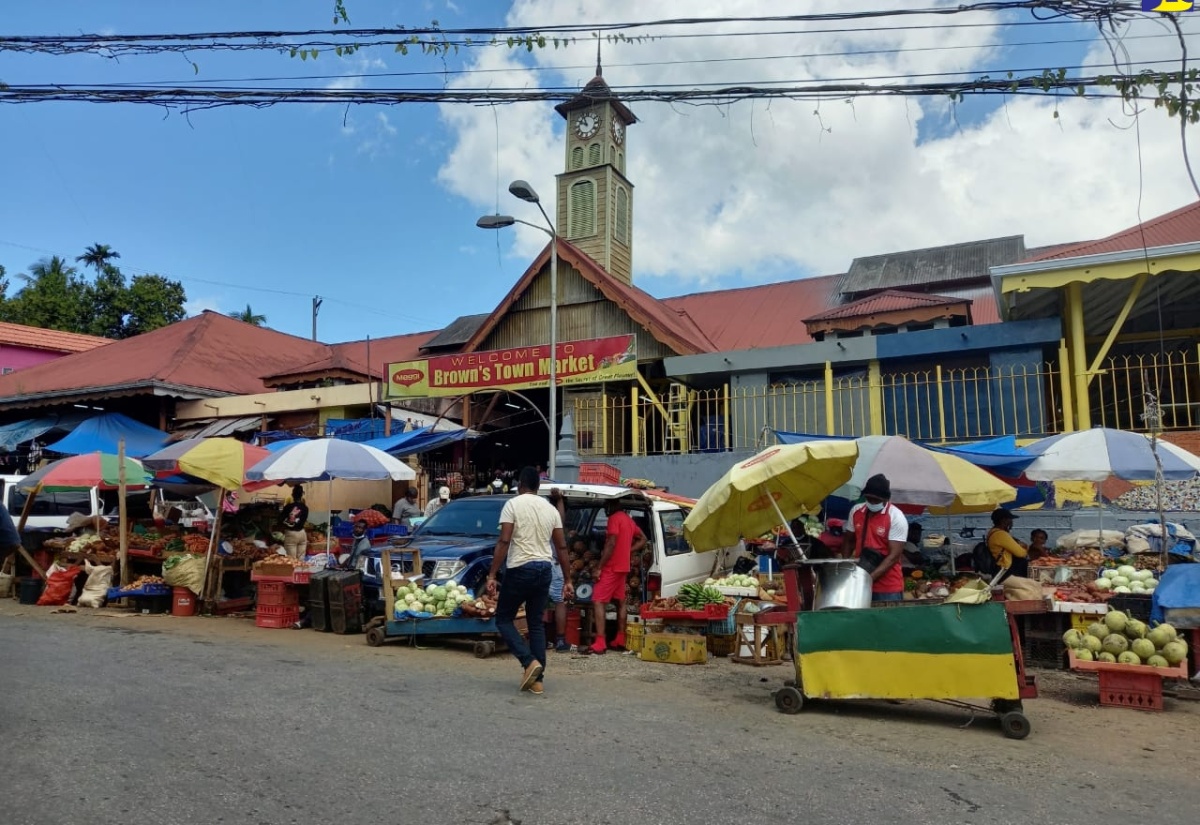 Repair Work Far Advanced on Brown’s Town Market