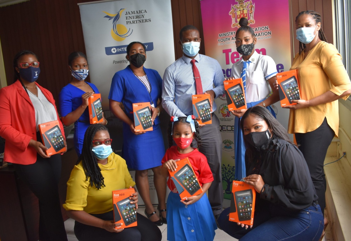 Jamaica Energy Partners Group Provides More Tablets For Teachers, Students