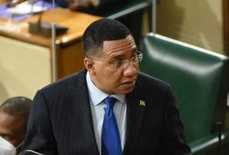 Prime Minister, the Most. Hon Andrew Holness, speaking in the House of Representatives on May 4.

