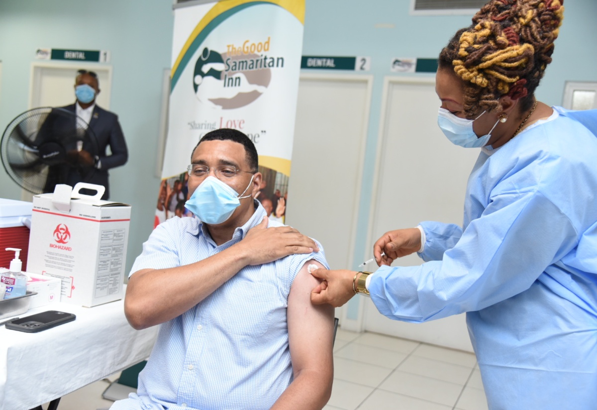 PHOTOS: PM Gets Second Dose Of COVID-19 Vaccine