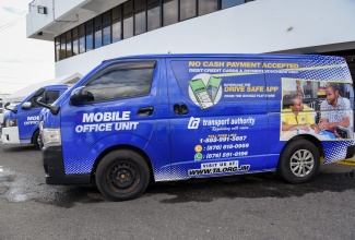 Mobile units that are used in the Transport Authority’s Strategic Compliance Initiative, dubbed ‘Petra’s Tent’.

