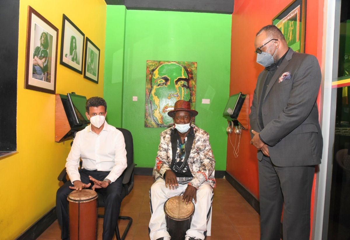 Saudi Arabia Tourism Minister Visits Bob Marley Museum