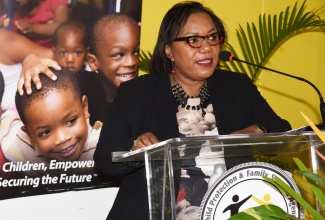 Chief Executive Officer of the Child Protection and Family Services Agency (CPFSA), Rosalee Gage Grey. (Mark Bell Photo)