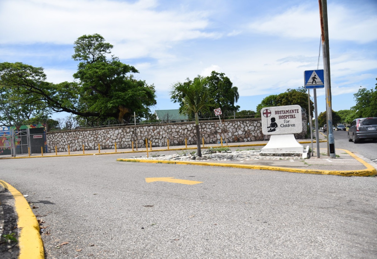 Entrance To Bustamante Hospital For Children To Be Renovated