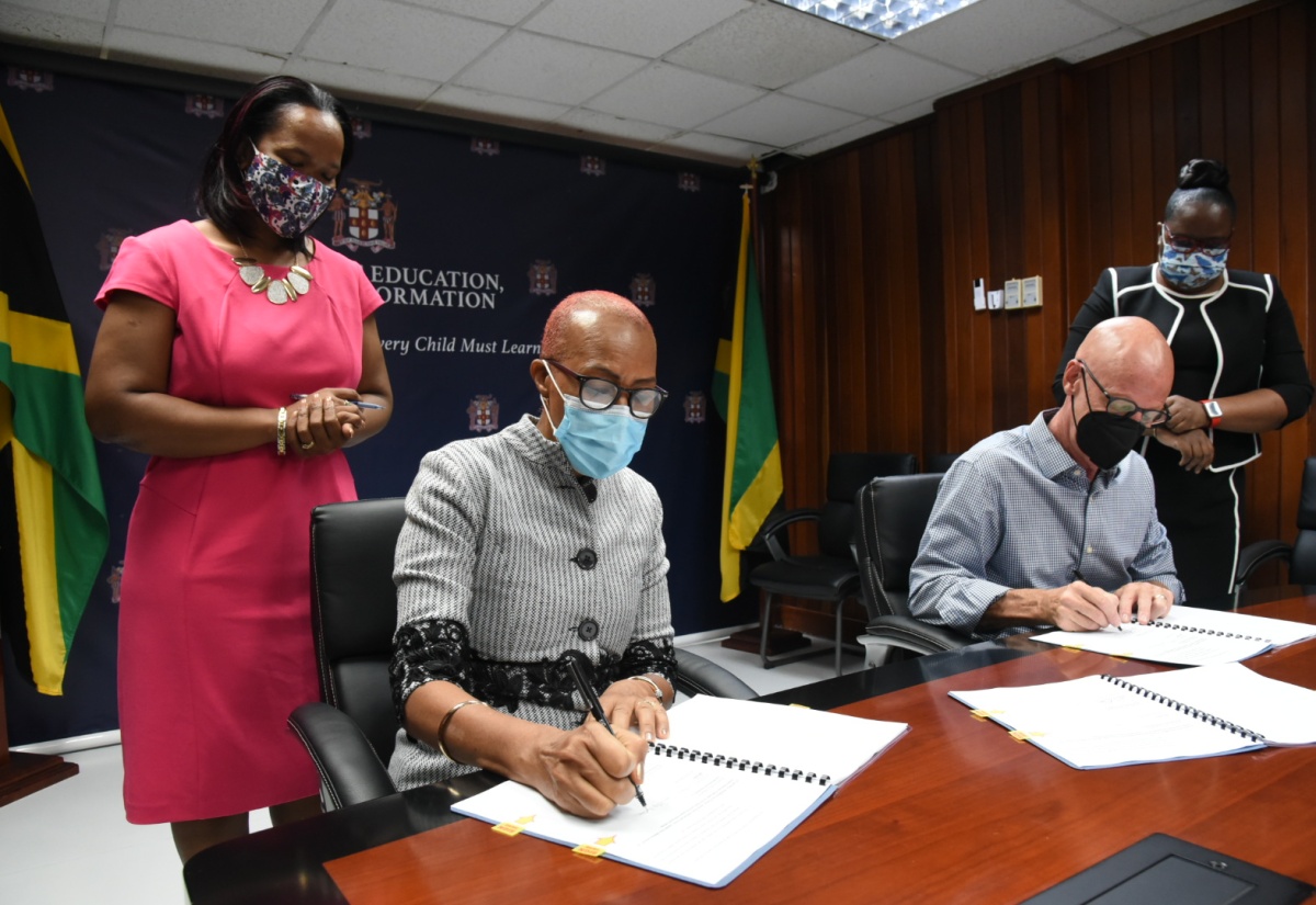 MOU Signed For Expansion Of Savanna-La-Mar Inclusive Infant School