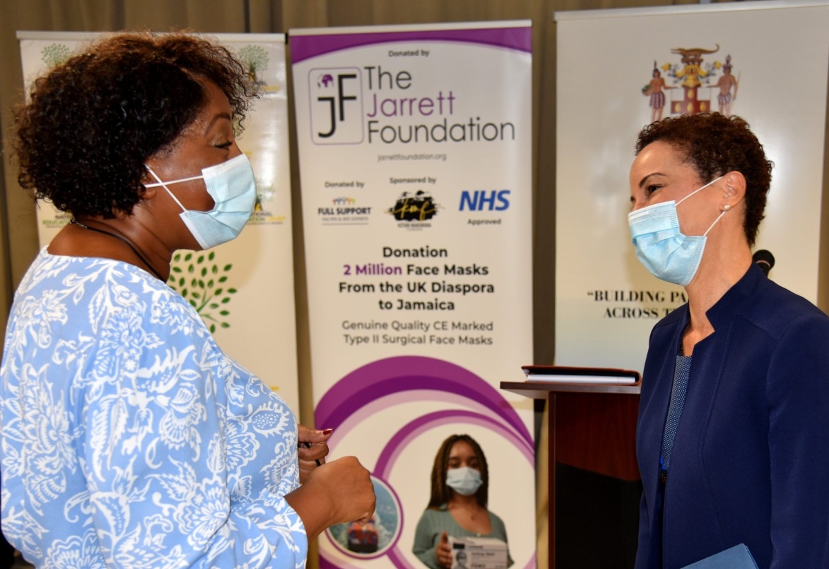 Jarrett Foundation Donates Two Million Face Masks