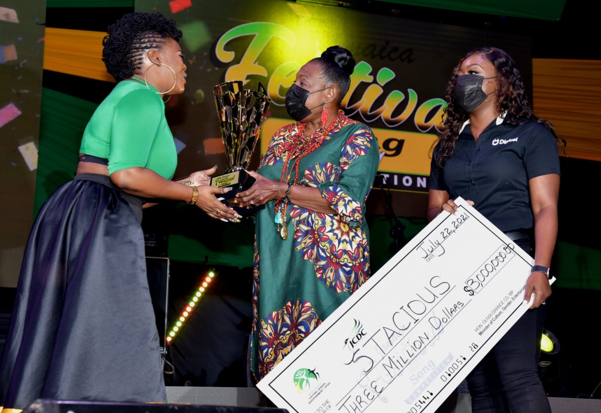 Reggae Artiste Stacey Scarlet Bryan Wins Festival Song Competition