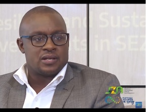 Senior Director of Regulations, Policy, Monitoring and Enforcement at the Jamaica Special Economic Zone Authority (JSEZA), Ainsley Brown, speaking at the JSEZA Virtual Summit earlier this year. Mr. Brown says by identifying and prioritising key industries for economic growth, Jamaica can experience structural transformation. 