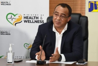 Minister of Health and Wellness, Dr. the Hon. Christopher Tufton.

