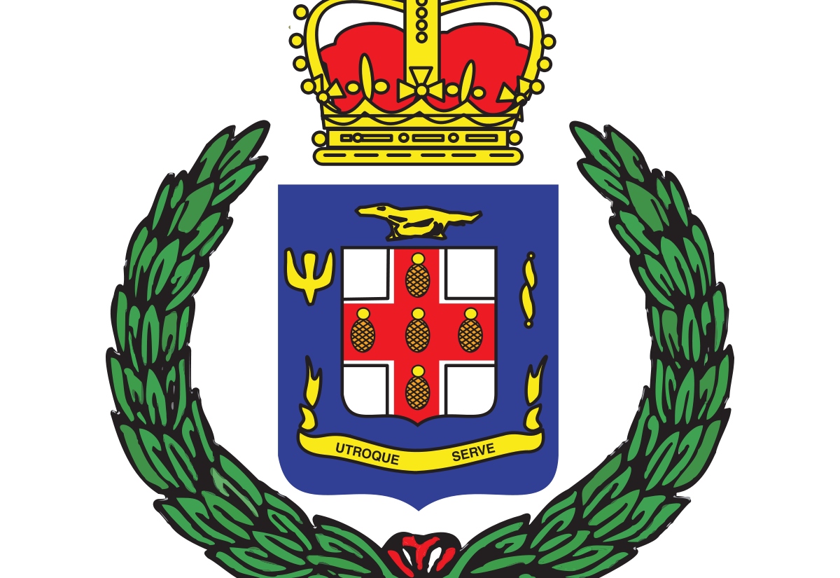  Logo of the Jamaica Constabulary Force. 