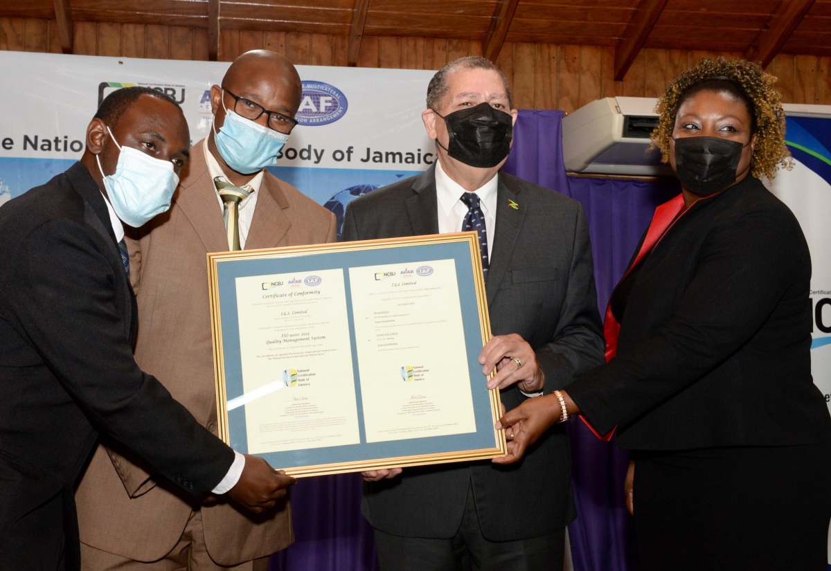 Minister Shaw Calls On Companies To Aim For Quality Certification