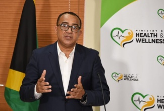 Minister of Health and Wellness, Dr. the Hon. Christopher Tufton. 


