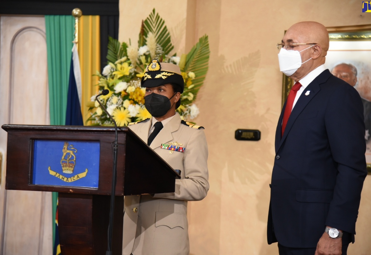 Instruments Of Appointment For First Female Head Of The JDF