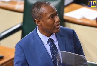 Minister of Finance and the Public Service, Dr. the Hon. Nigel Clarke, addresses the House of Representatives on January 25, after tabling the Third Supplementary Estimates of Expenditure for the 2021/22 financial year.

