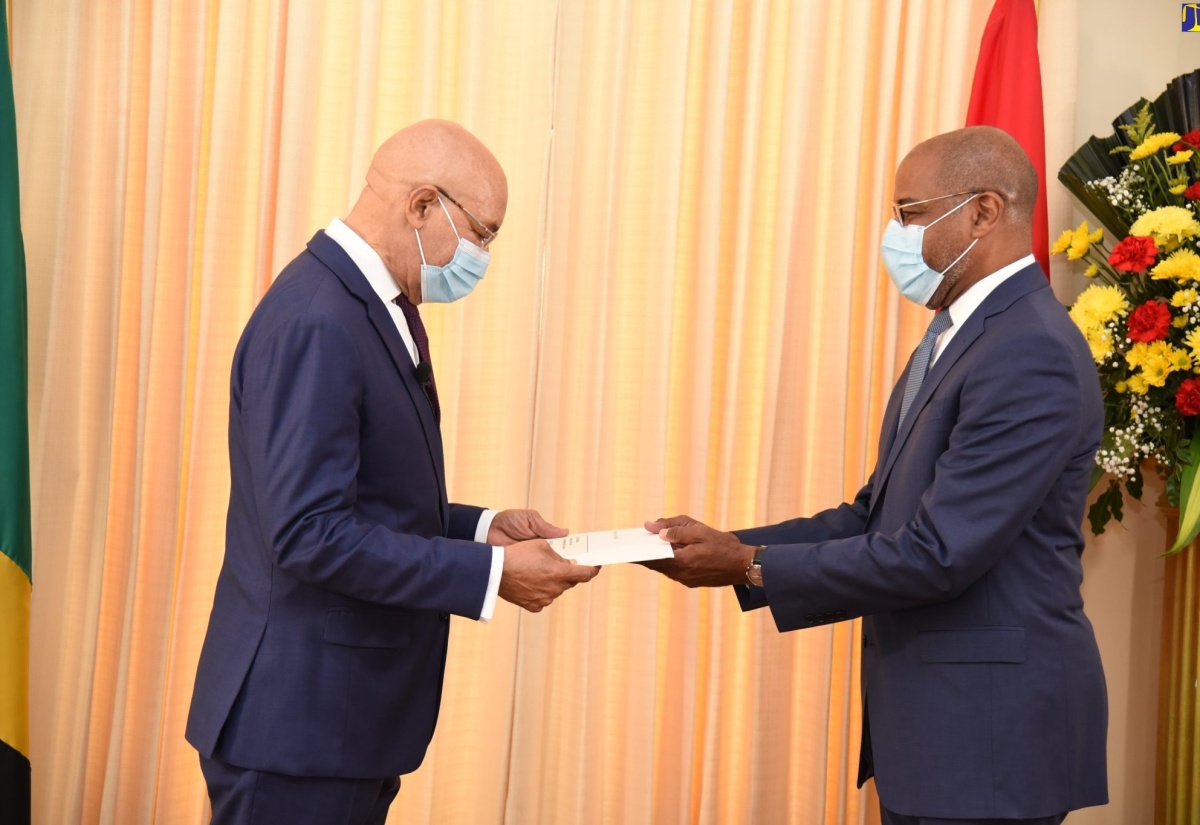 PHOTOS: GG Accepts Letters From Angola Ambassador To Jamaica