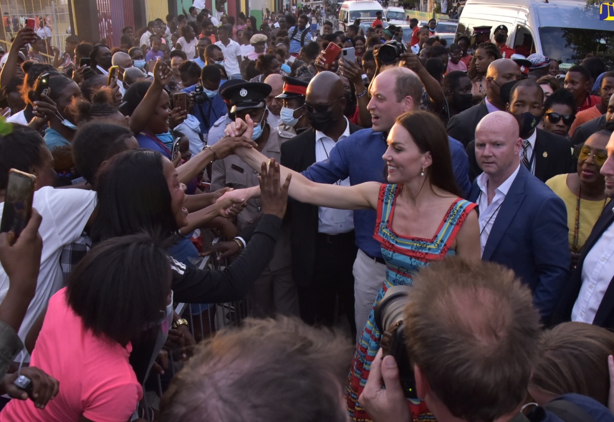 PHOTOS: Their Royal Highnesses Visit Trench Town