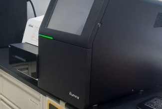The new Genome Sequencer has significantly reduced the time taken to analyse samples for variants.