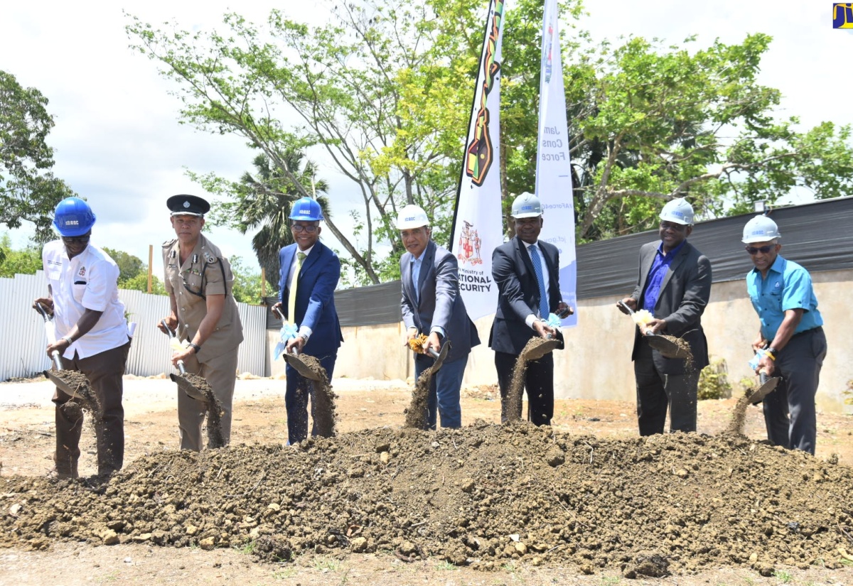 Ground Broken For New Police Station At Little London