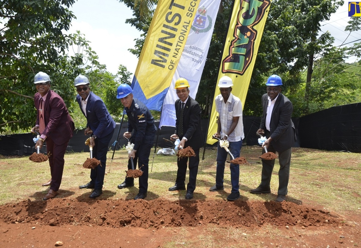 Ground Broken For State-Of-The-Art Police Station In Lacovia