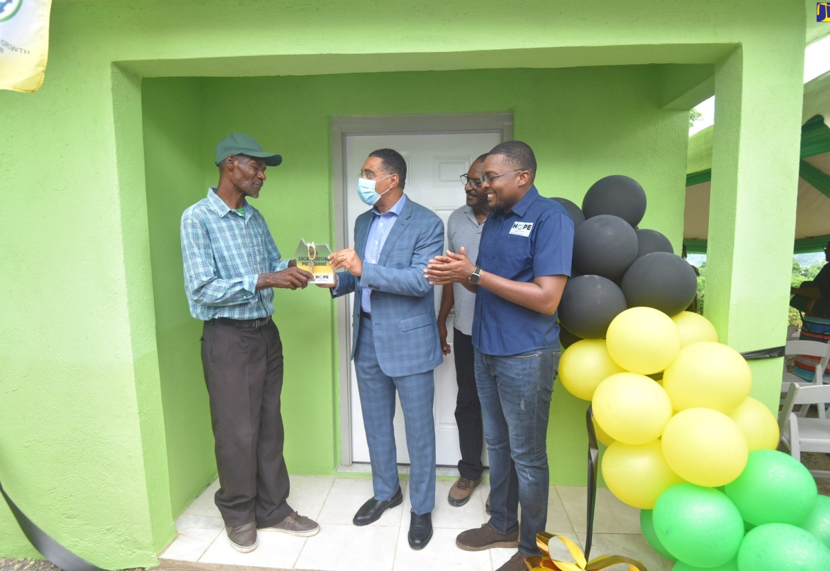 Clarendon North Central Residents Get NSHP Houses