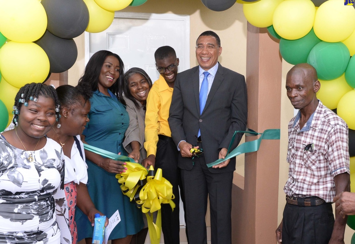 PM Hands Over Three-Bedroom Home to Delano Tucker and Family