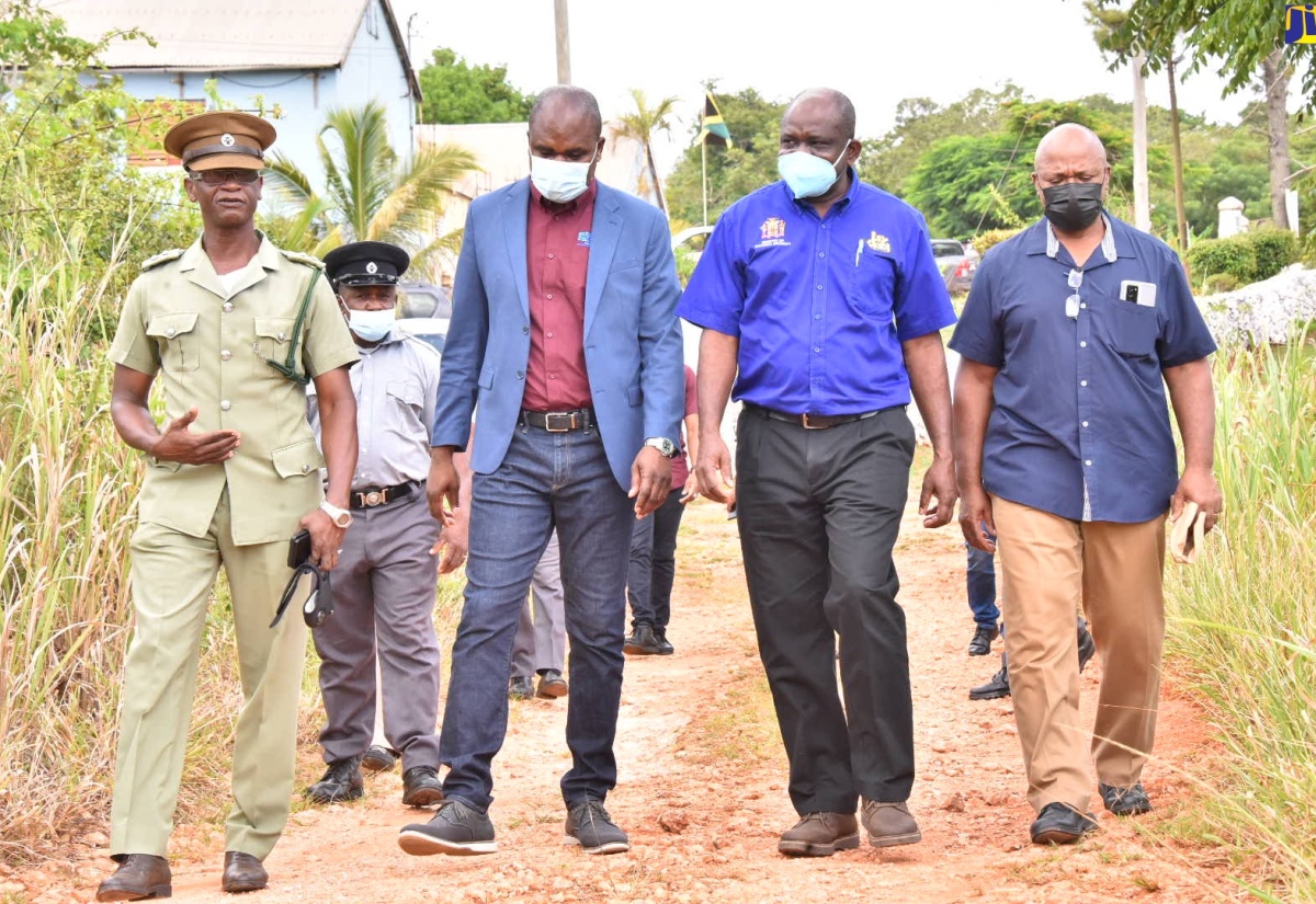 PHOTOS: Hon. Zavia Mayne Tours New Broughton Sunset Adult Correctional Centre