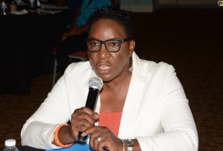 Deputy Superintendent of Police in charge of the St. James Community Safety and Security Branch, Angela McIntosh-Gayle.