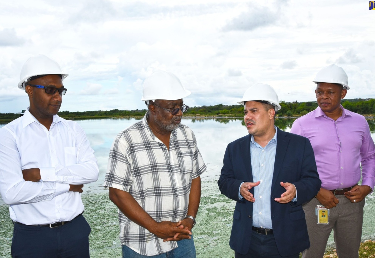 Over 70,000 to Benefit from Greater Portmore Wastewater Treatment Plant Upgrading