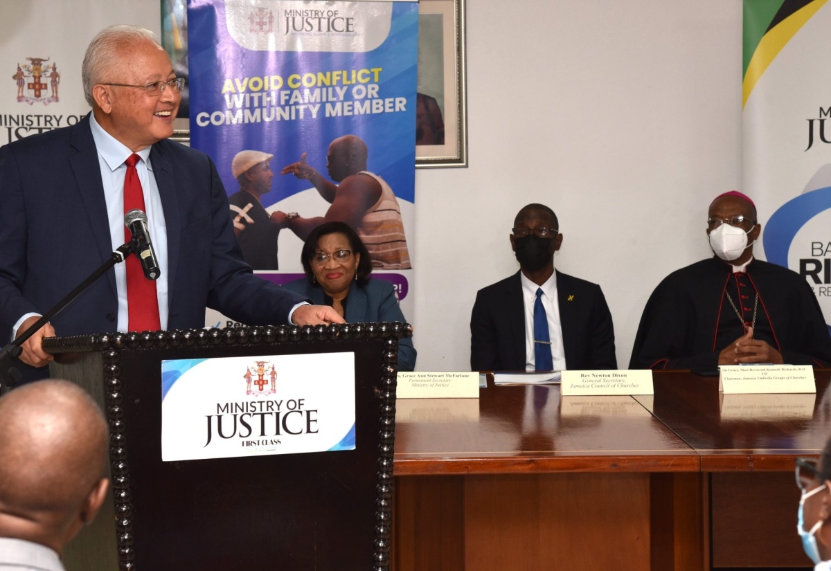 Justice Ministry and Churches Sign Restorative Justice Partnership Agreement