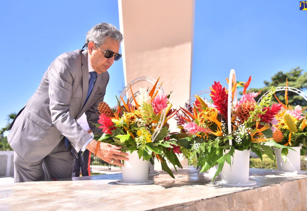 PHOTOS: Floral Tributes to the Most Hon. Sir Donald Sangster