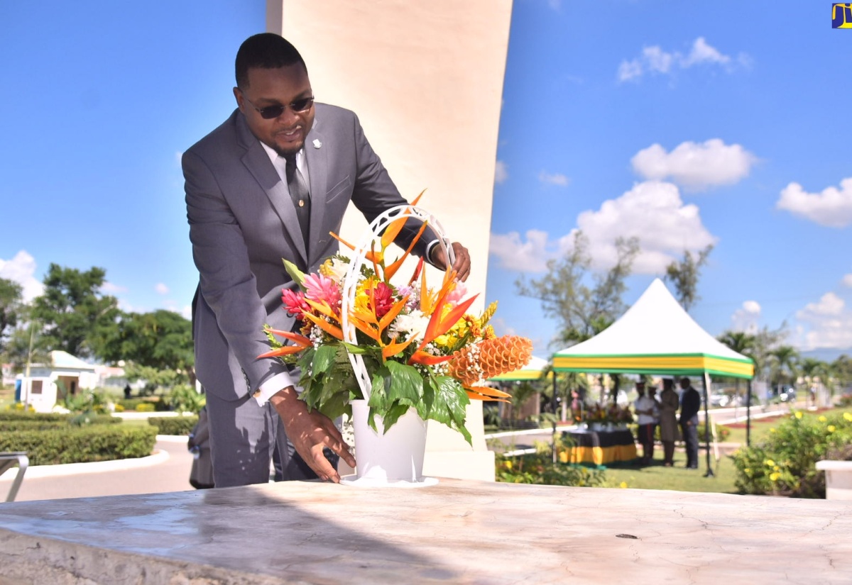 PHOTOS: Floral Tributes to the Most Hon. Sir Donald Sangster
