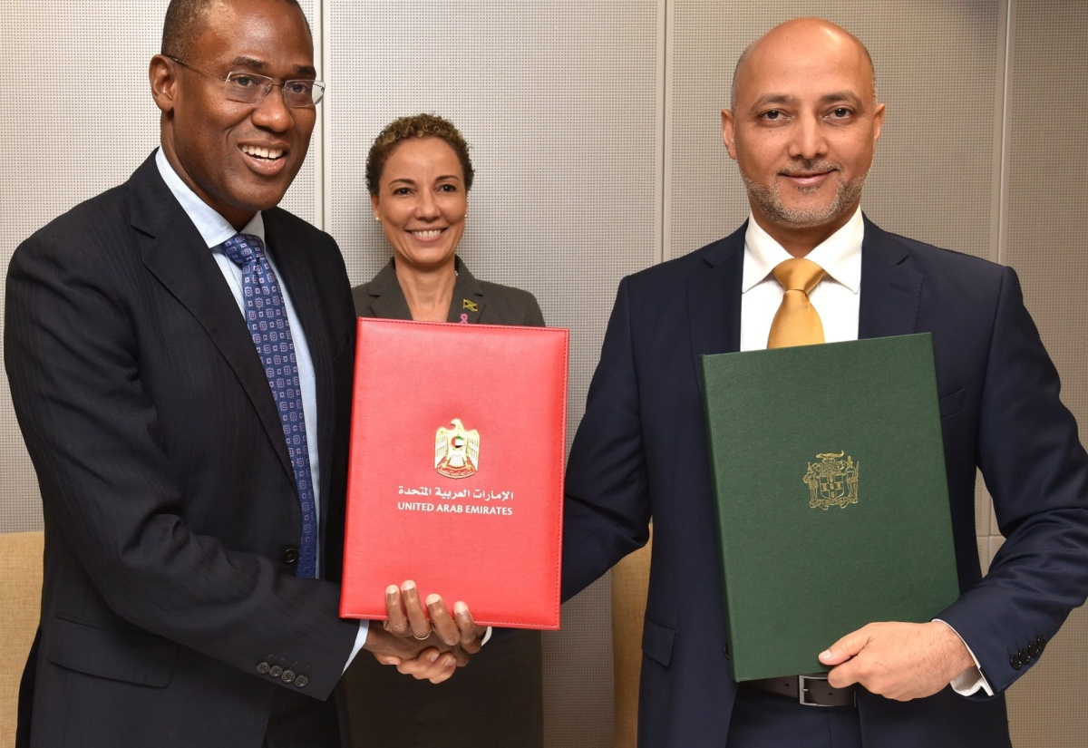 Jamaica and UAE Sign Double Taxation Agreement