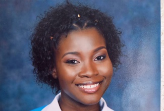 Joshell Allen, a graduate of Hampton School in St. Elizabeth. 