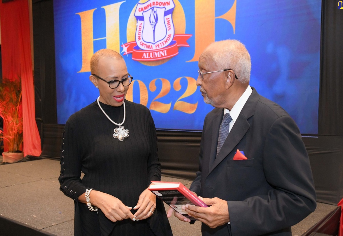 PHOTOS: Minister Fayval Williams Attends Camperdown Alumni Gala Dinner