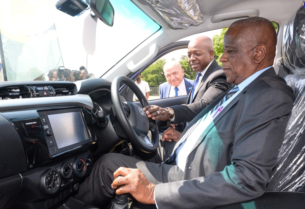 Agriculture Ministry Gets Vehicle for ‘A Jamaican Path From Hills to Ocean’ Project