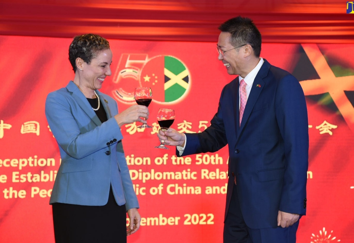 PHOTOS: Jamaica and China Mark 50 Years of Diplomatic Relations