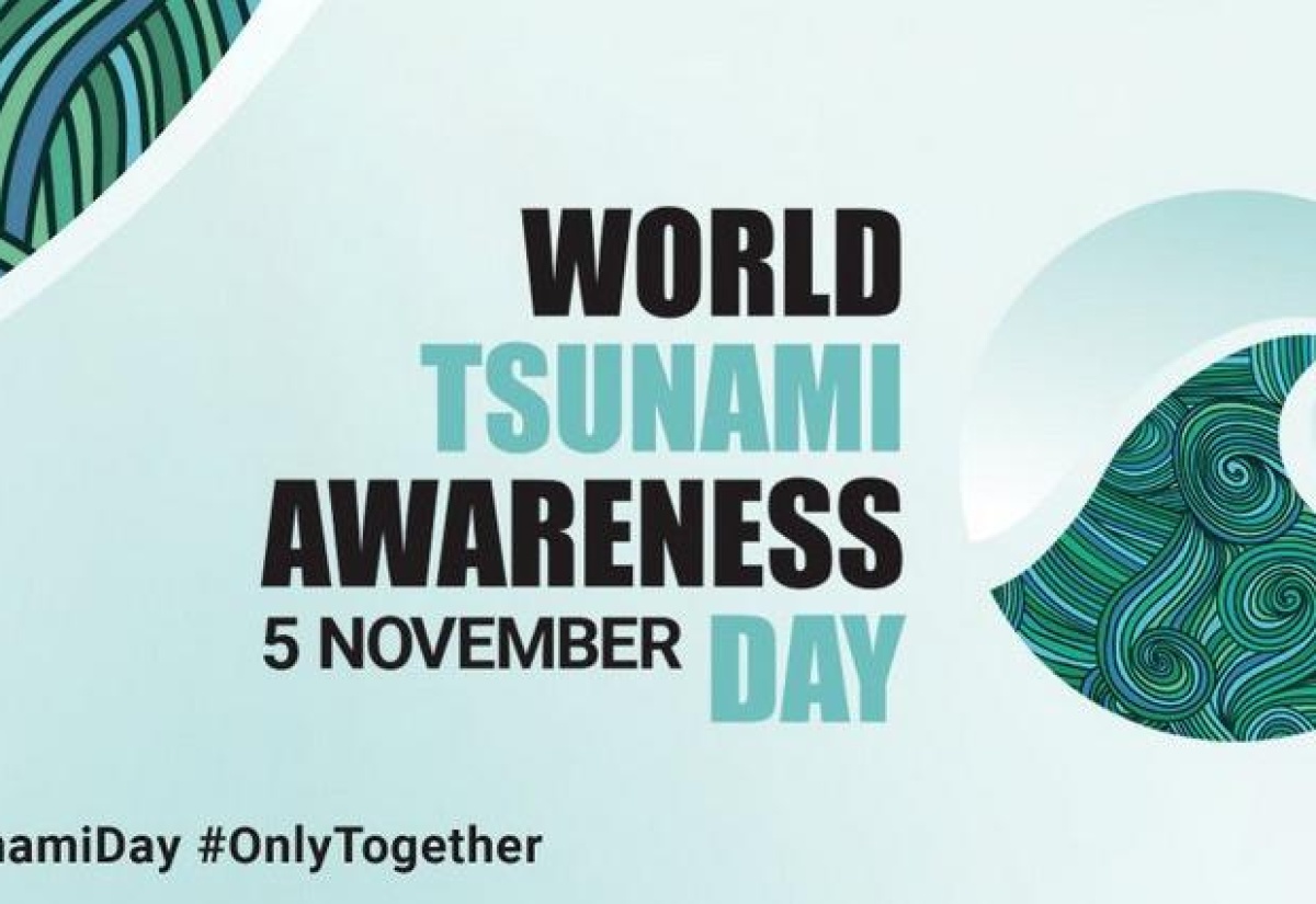 Saturday is World Tsunami Awareness Day