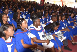 Members of the Teachers’ Colleges of Jamaica (TCJ) 2022 graduating class, at the exercise held on November 6 at the University of the West Indies, Mona Campus. 

