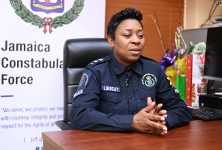 Head, Jamaica Constabulary Force (JCF) Corporate Communications Unit, Senior Superintendent of Police (SSP) Stephanie Lindsay.