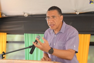 Prime Minister, the Most Hon Andrew Holness.  