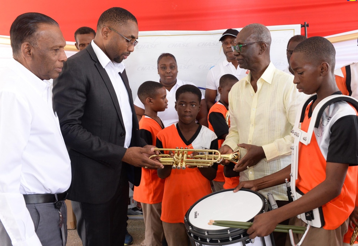 Tivoli Gardens Drum Corps Gets New Musical Instruments
