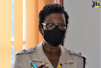 Jamaica Constabulary Force (JCF) Commending Officer for Hanover, Sharon Beeput.