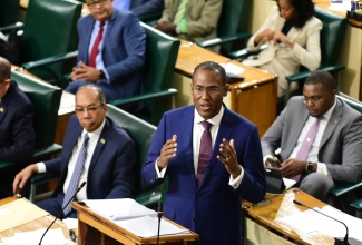 Minister of Finance and the Public Service, Dr. the Hon. Nigel Clarke opens, the 2023/24 Budget Debate in the House of Representatives on March 7.