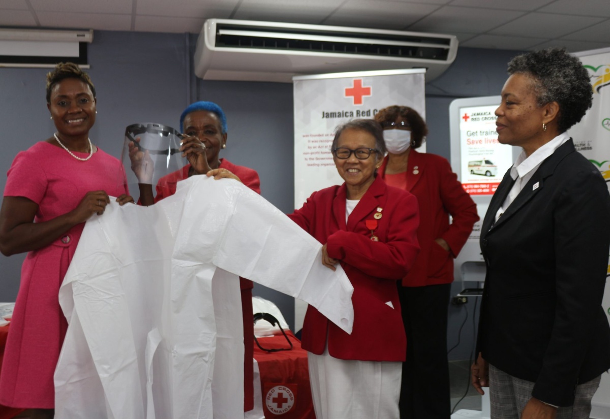 Health Ministry Receives Essential Supplies from Jamaica Red Cross