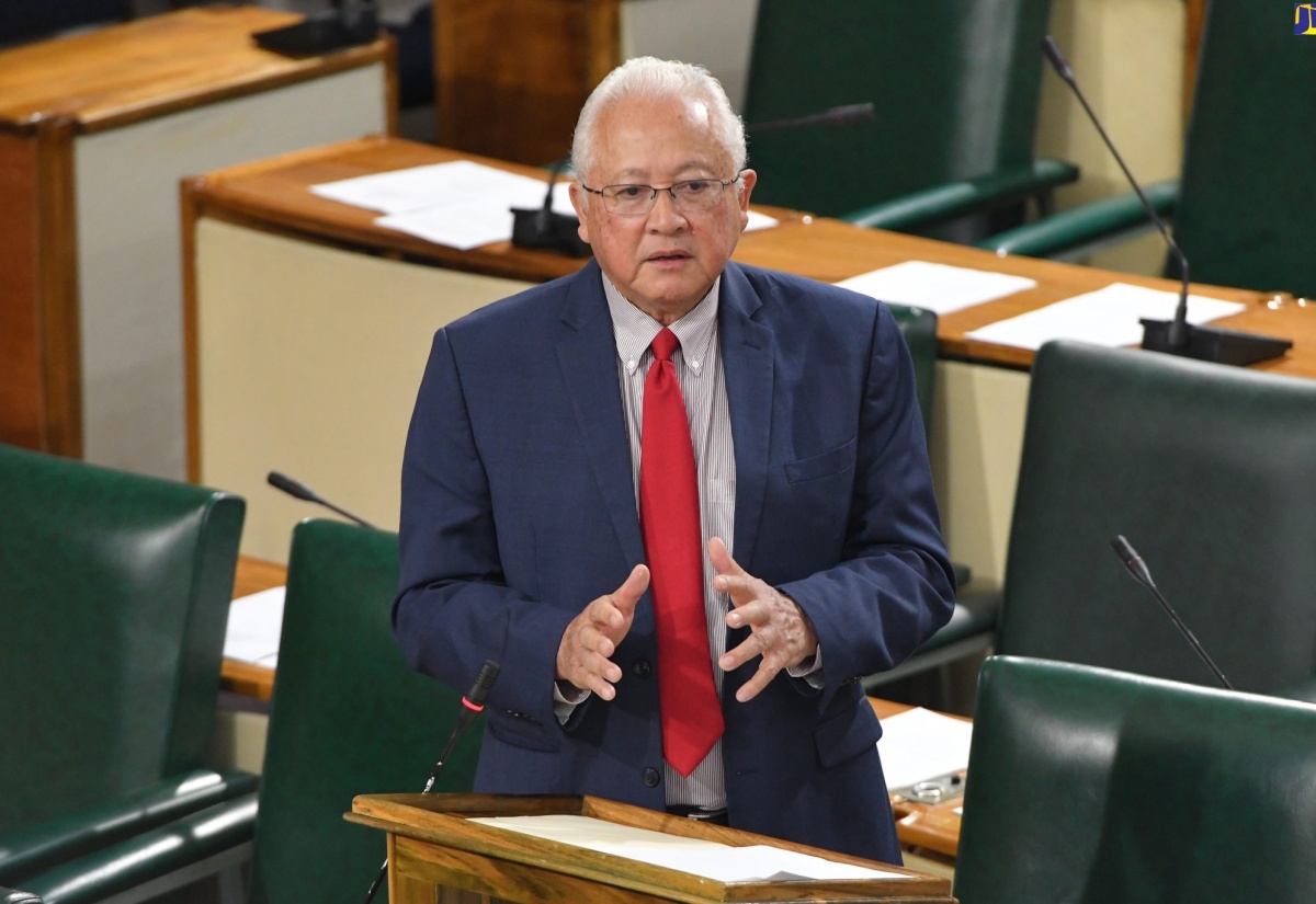 Minister of Justice, Hon. Delroy Chuck.