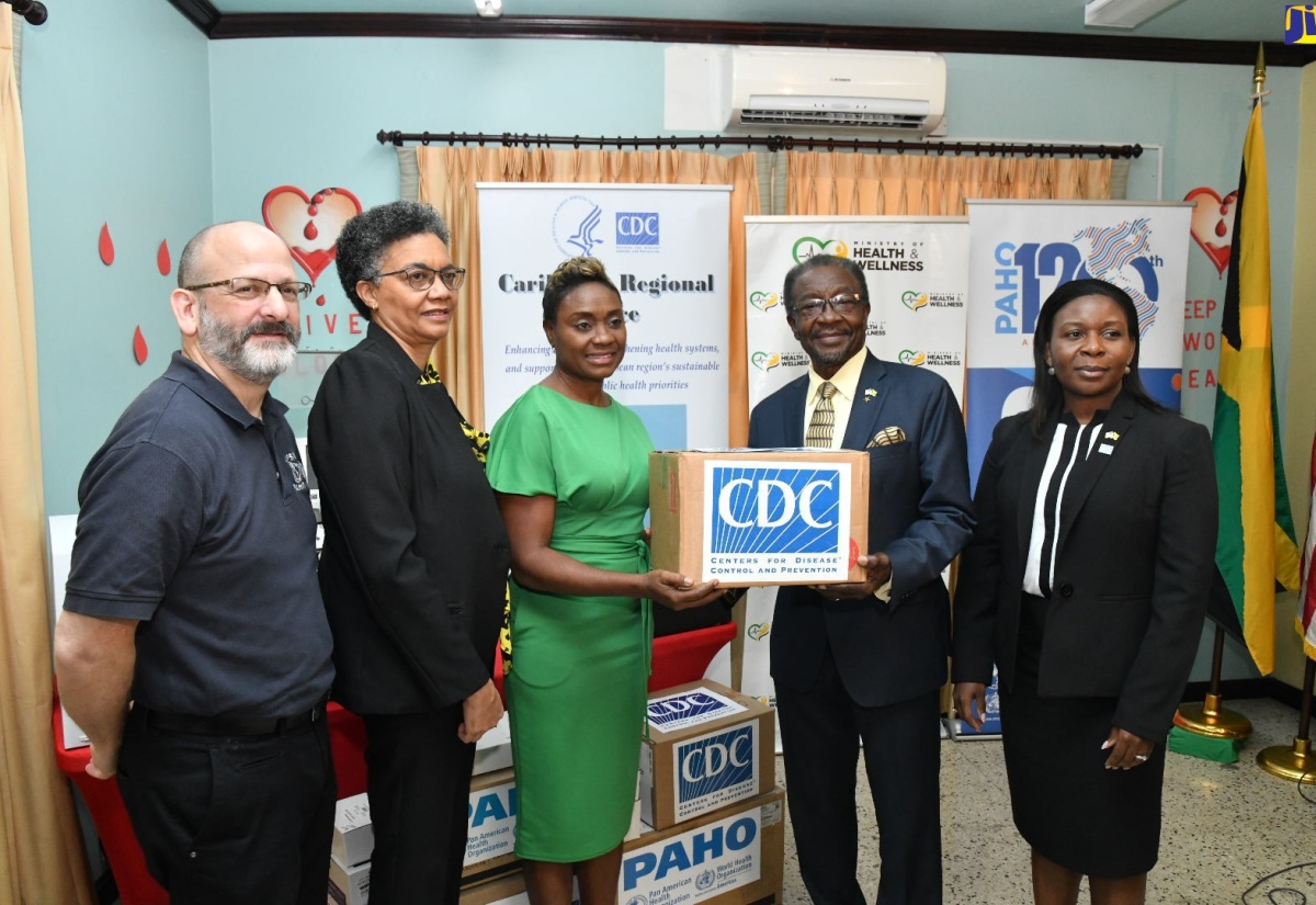 CDC Donates Lab Equipment Valued at $91Million to Health Ministry
