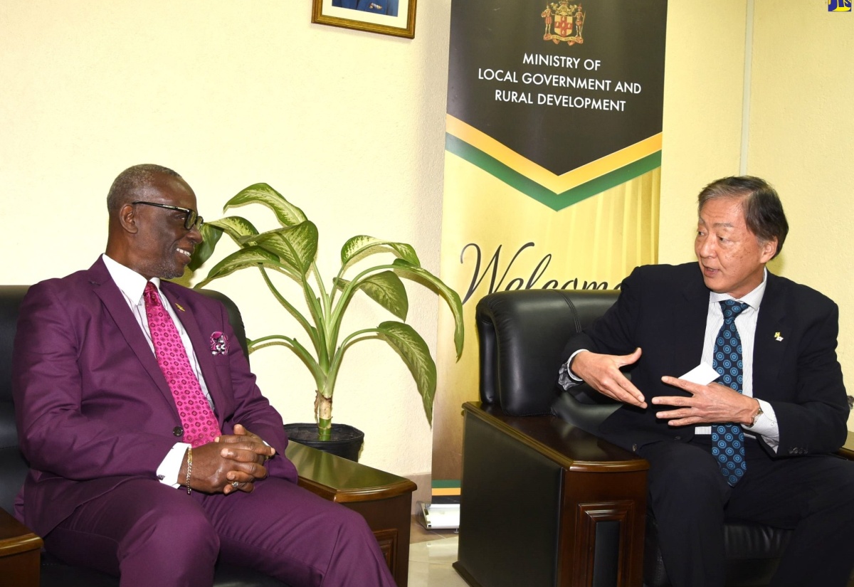 PHOTOS: Japanese Ambassador calls on Minister McKenzie