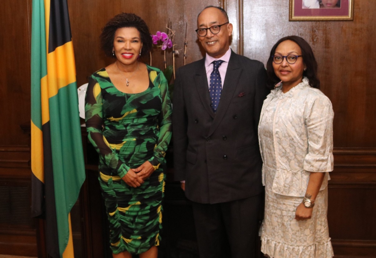 PHOTOS: Ambassador Marks Hosts Dinner for Prince Ermias Sahle Selassie