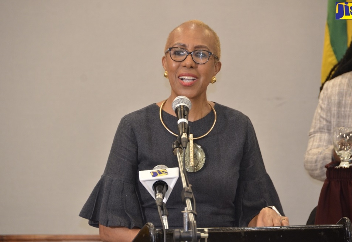 Minister of Education and Youth, Hon. Fayval Williams. 