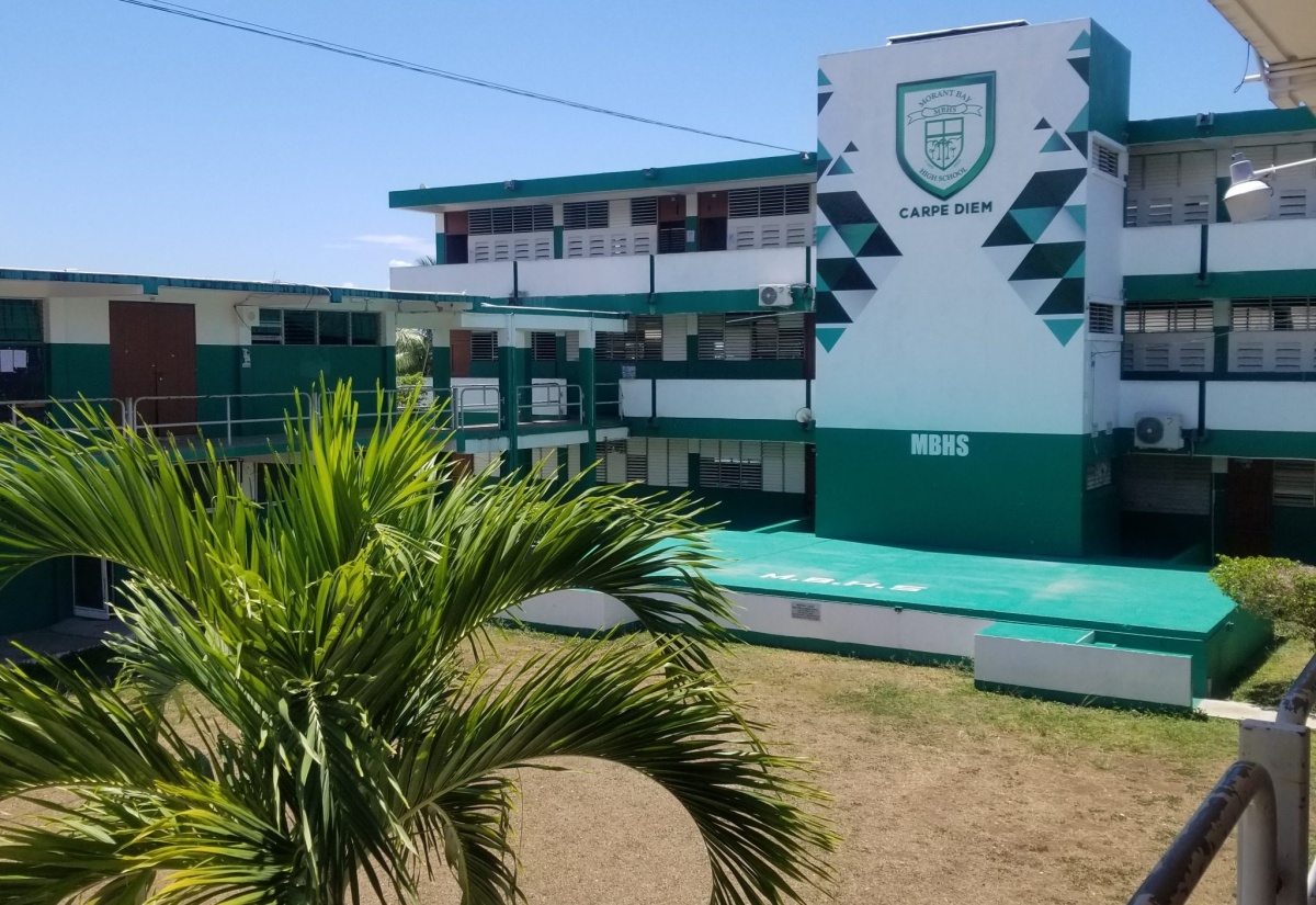 Morant Bay High School Spruced Up on Labour Day